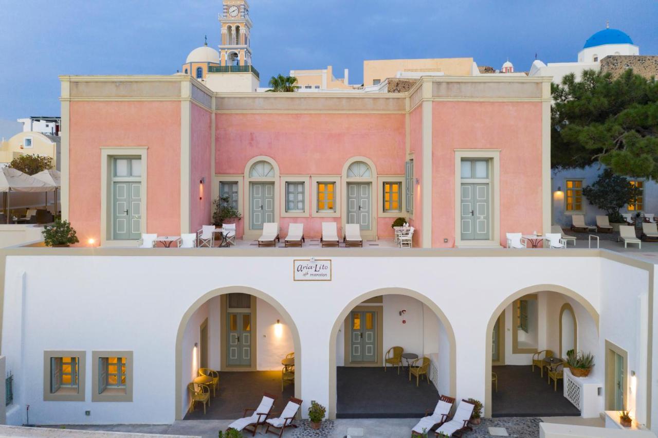 Aria Lito Mansion Hotell Fira  Exteriör bild