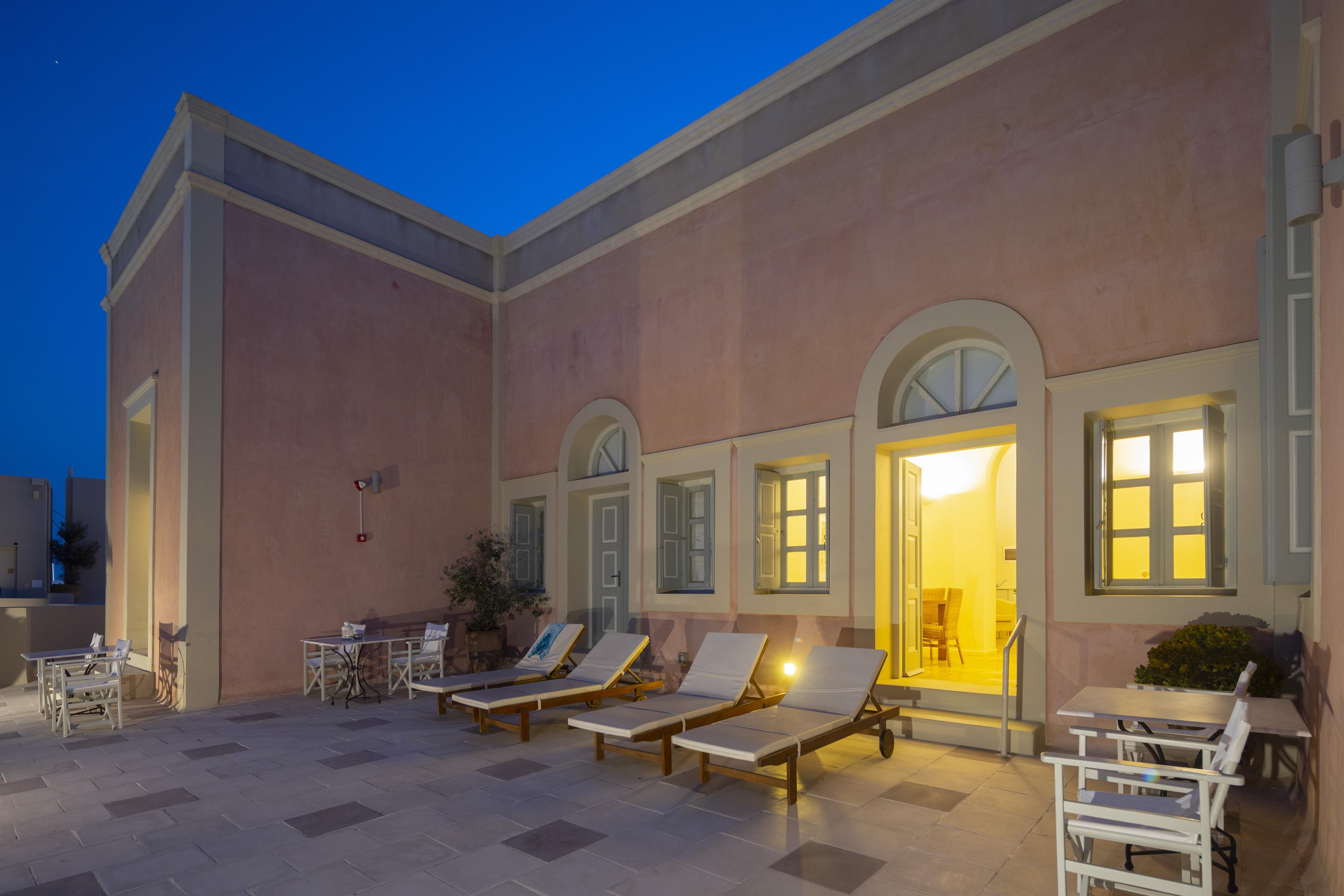 Aria Lito Mansion Hotell Fira  Exteriör bild