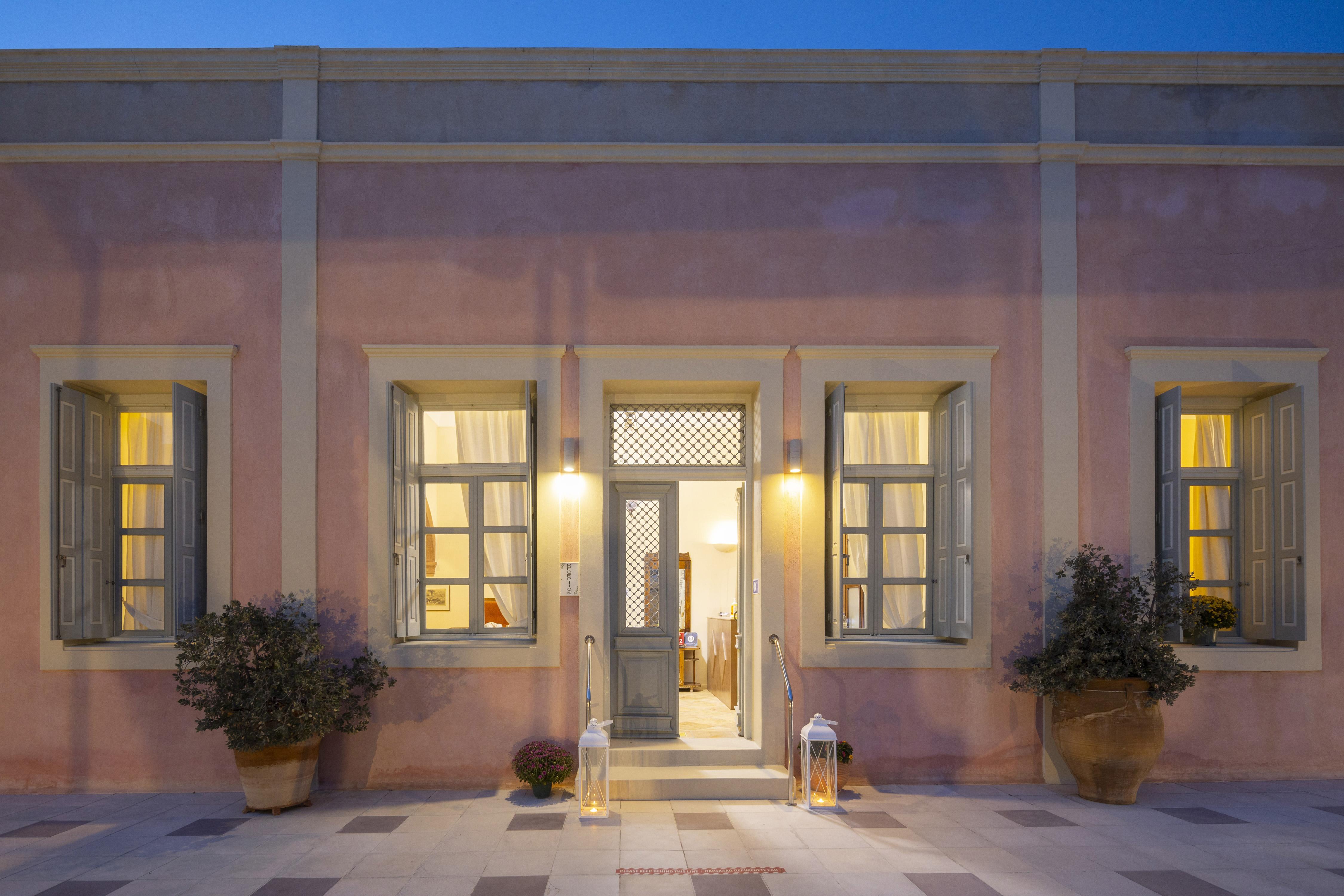 Aria Lito Mansion Hotell Fira  Exteriör bild